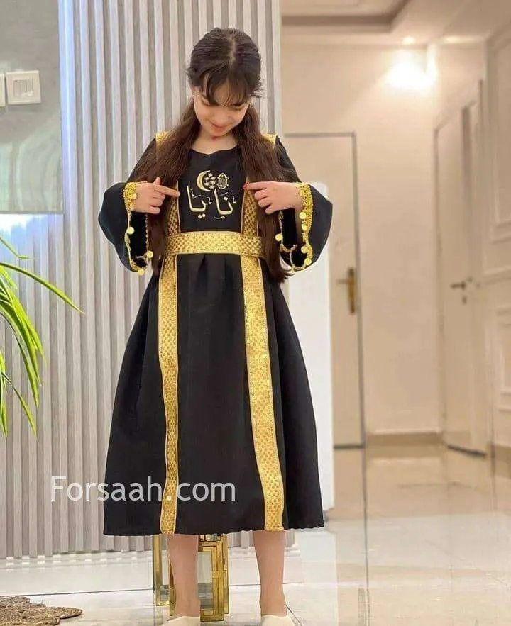 فستان بناتي يوم التأسيس