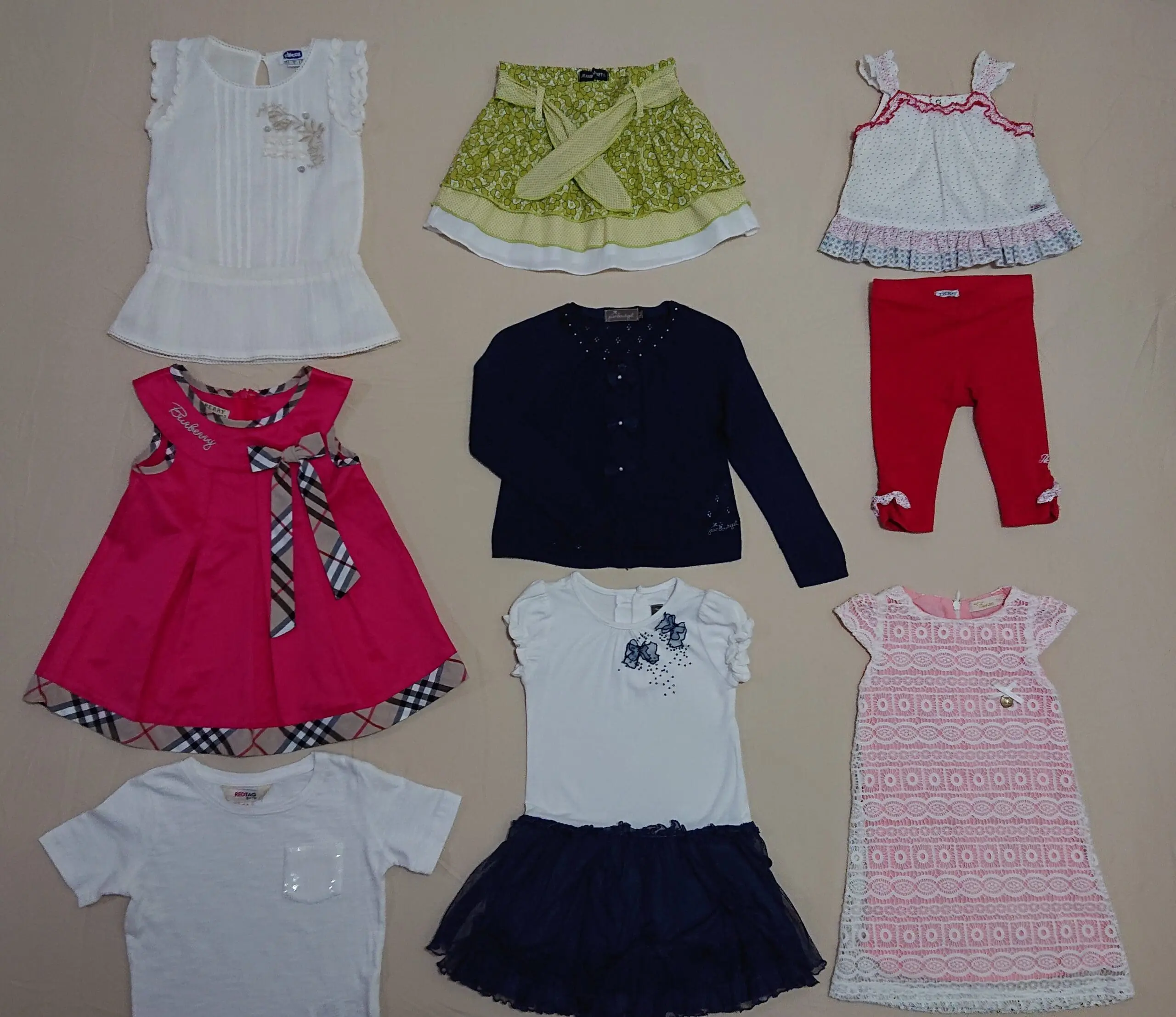 فساتين زيارات بناتي مقاس 2-9