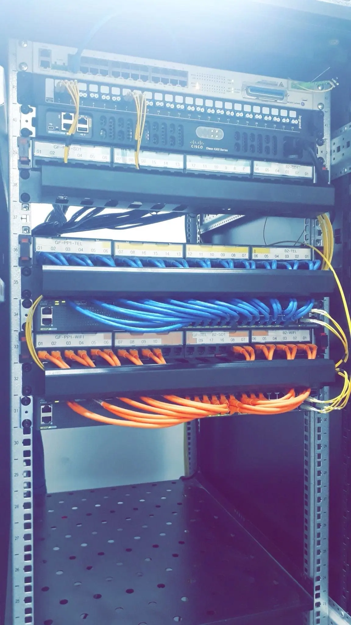 توريد، تمديد، تركيب، برمجة وفحص نقاط الشبكات، كاميرات، واي فاي، داتا