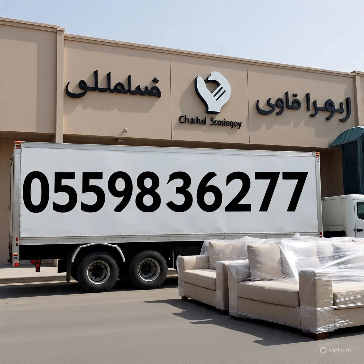 دينه توصيل الاثاث الى الجمعية الخيرية بالرياض0559836277