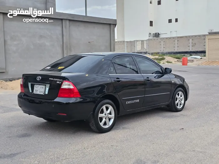 تويوتا كورولا موديل : 2006 بدي وكالة ما عدا رفرف خلفي يسار وشنطة محركا