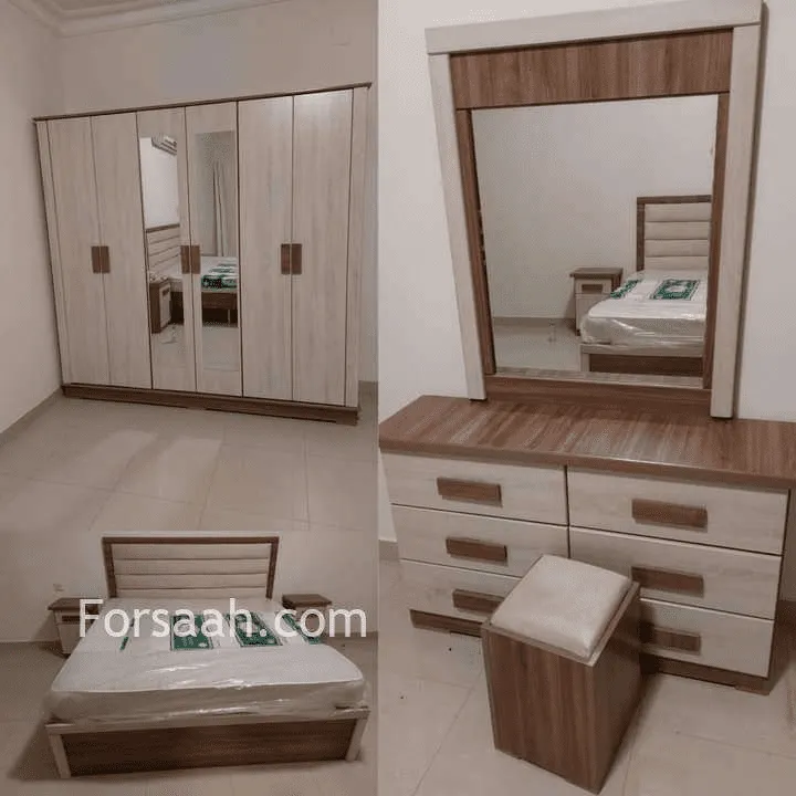 غرفة نوم جديدة جاهزة