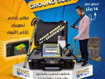 جهاز كشف الكنوز و الفراغات التصويري GROUND SCOPE