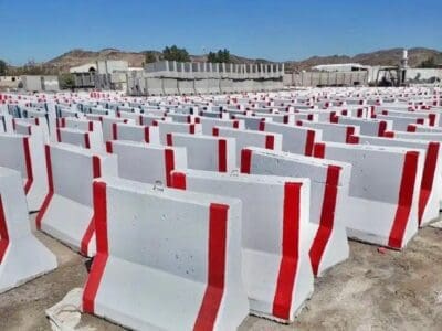 حواجز خرسانية صبات نيوجيرسي