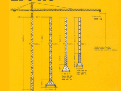 تاور كرين tower crane