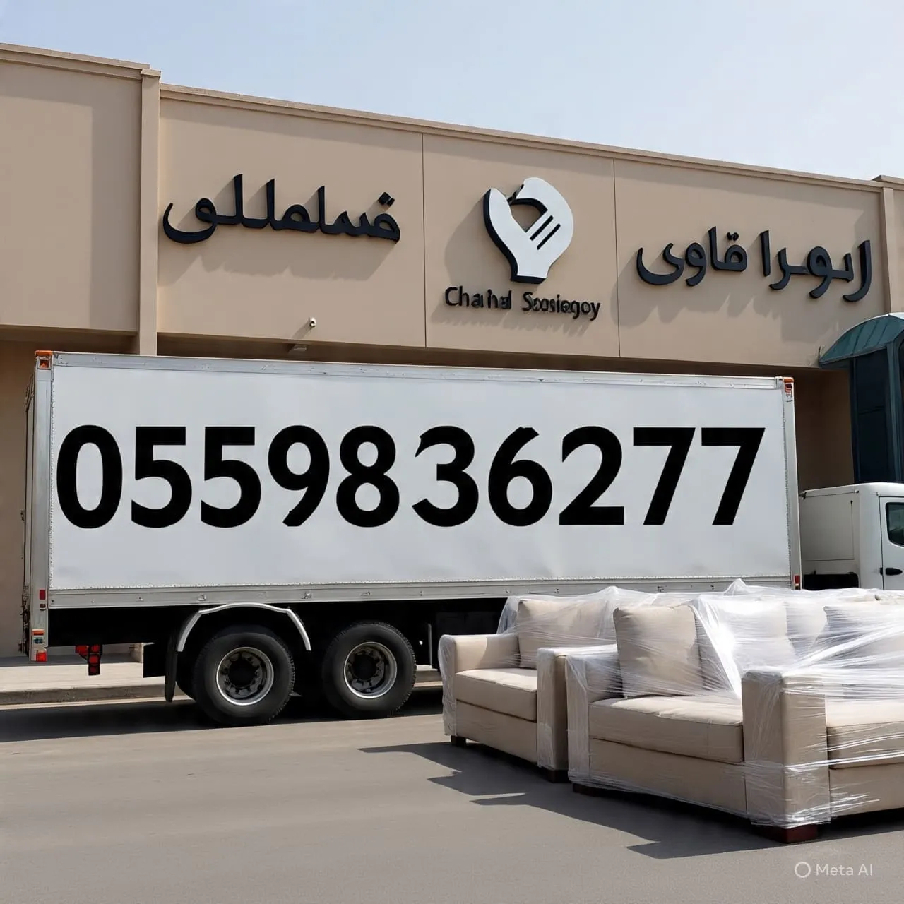 توصيل الاثاث الي الجمعية الخيرية بالرياض0559836277