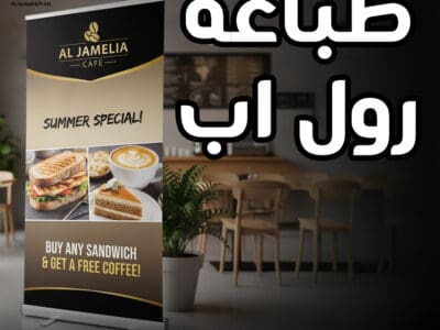 طباعة رول اب في جدة