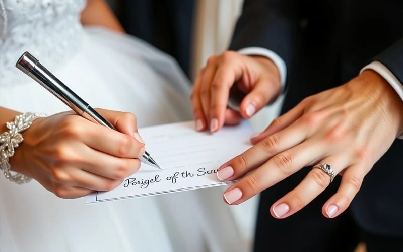 تصريح الزواج: دليلك الشامل لمعرفة الإجراءات وخطوات التنفيذ0564290592