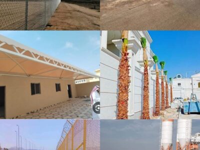 مقاول شبك وهناجر