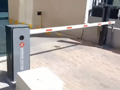 بوابات دخول وخروج السيارات و بوابة مواقف السيارات للجراجات