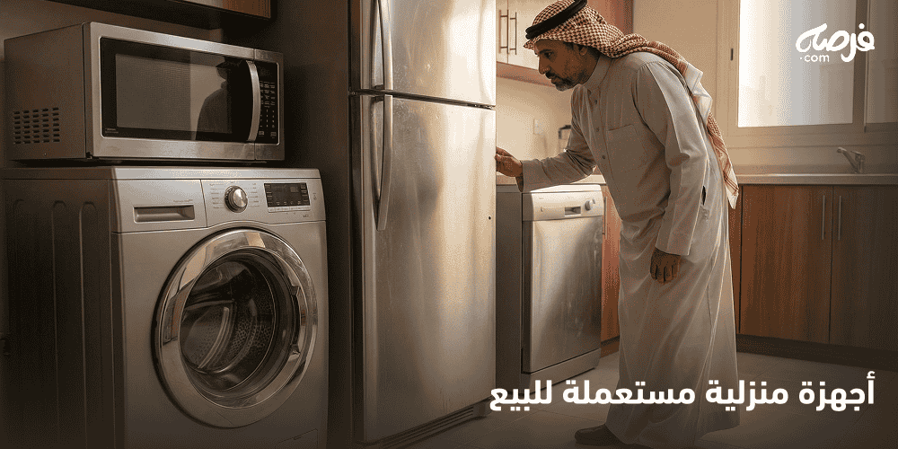موقع فرصه.كوم: دليلك الشامل للعثور على أفضل أجهزة منزلية مستعملة للبيع في المملكة