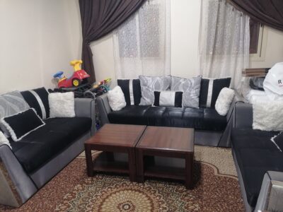 طقم كنب مستعمل للبيع سبع مقاعد للبيع بحاله جيده تركي اليرموك الرياض مخ