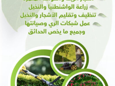 رضا لتنسيق الحدائق بالقطيف