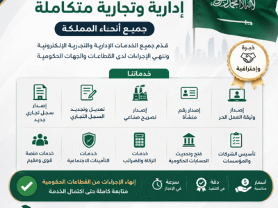 خدمات الأعمال الإلكترونية للمنشآت والأفراد