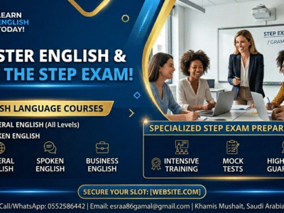 جاهز ترفع مستواك في الإنجليزي وتكسر رهبة اختبار STEP؟