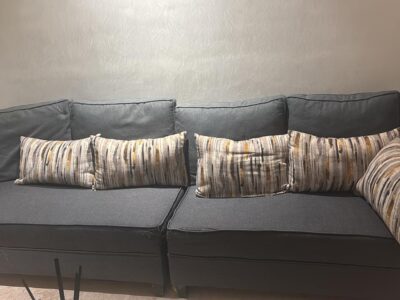 طقم كنب ثلاث قطع