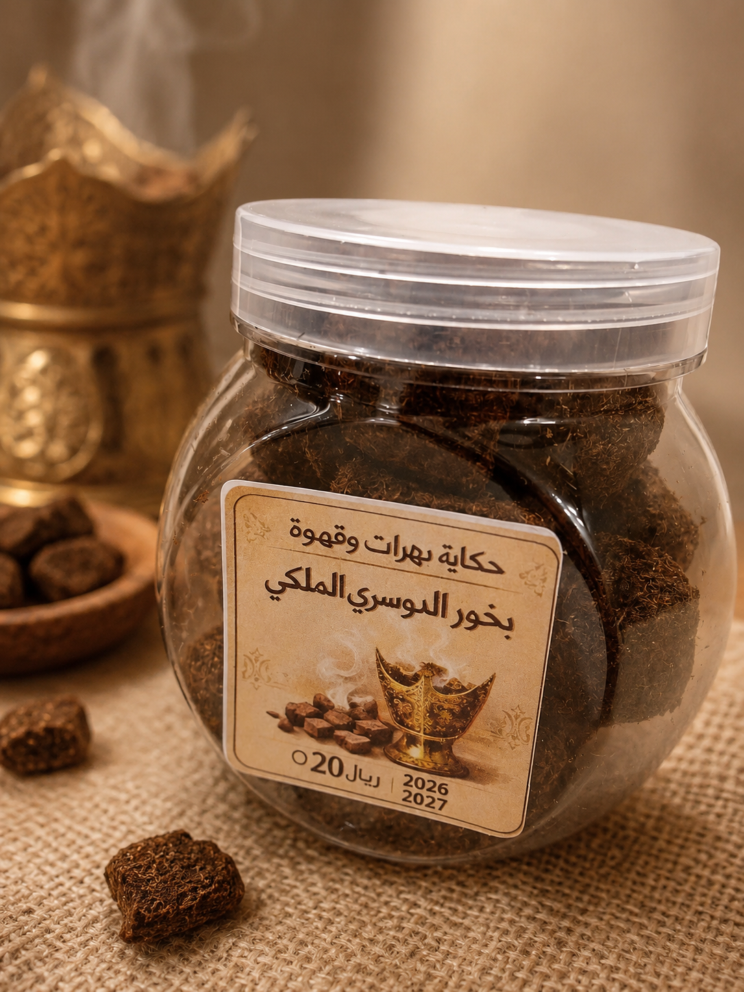 بخور معمول دوسري علب صغيرة للتجربة