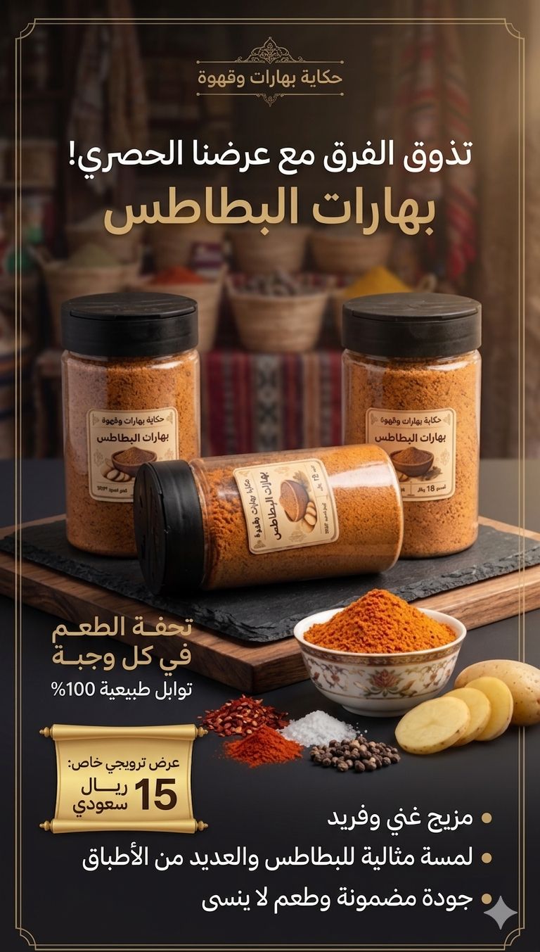 بهارات البطاطس