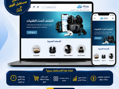 متجر الكتروني جاهز