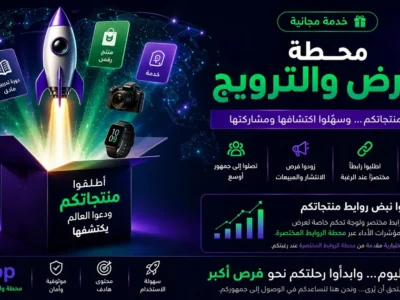 محطة العرض والترويج | اعرضوا منتجاتكم وروّجوها