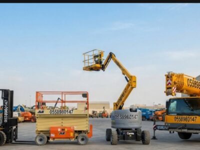 للايجار سيزرلفت مان لفت كرينات فوركلفت للايجار