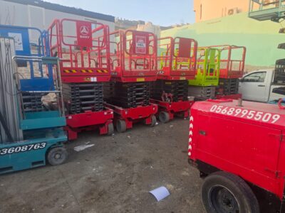 سيزر لفت للايجار في جدة » 8متر _ 10متر 12متر 14متر | Aerial Pla