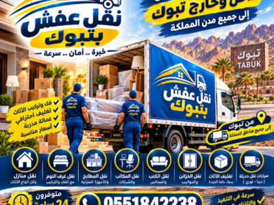 شركة نقل عفش بتبوك