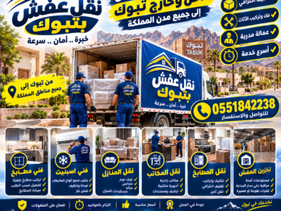 نقل عفش بتبوك 0551842238